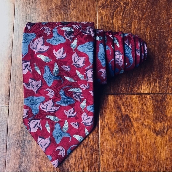 Christian Dior Monsieur Tie, Unique Colors, Floral/Foliage - Picture 1 of 9
